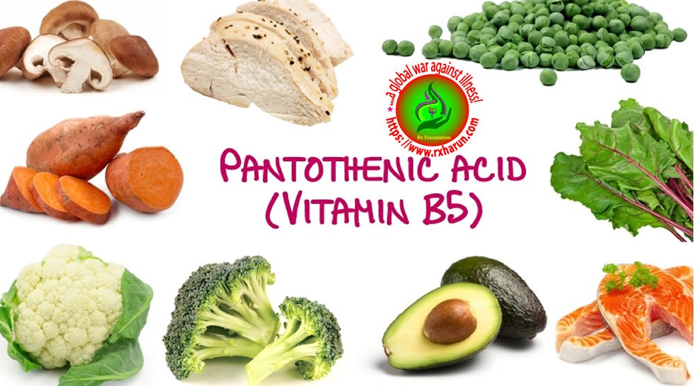 Vitamin B Complex/B vitamins- vitamin B5