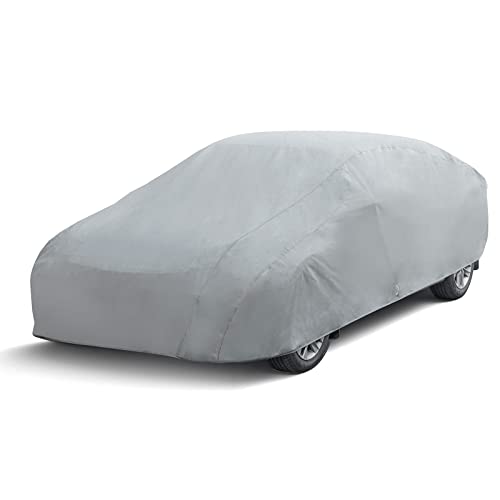 Leader Accessories Basic Guard Sedan Car Cover Breathable Indoor Use and Limited Outdoor Use Up to 200'