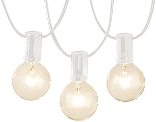 Amazon Basics Patio Incandescent String Light, 50 Feet, White