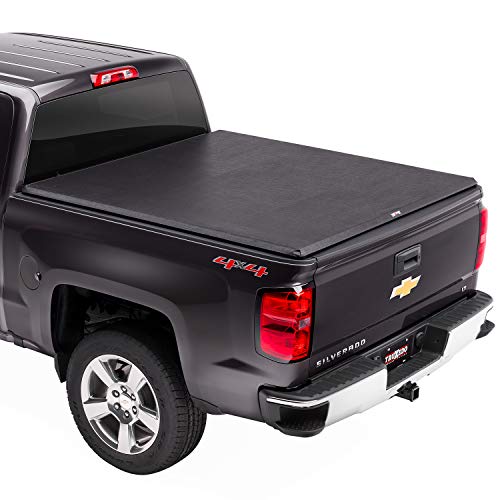 TruXedo TruXport Soft Roll Up Truck Bed Tonneau Cover | 272001 | Fits 2014 - 2018, 2019 Limited/Legacy Chevy/GMC Silverado/Sierra 1500, 2015-19 2500/3500HD 6' 7' Bed (78.9')