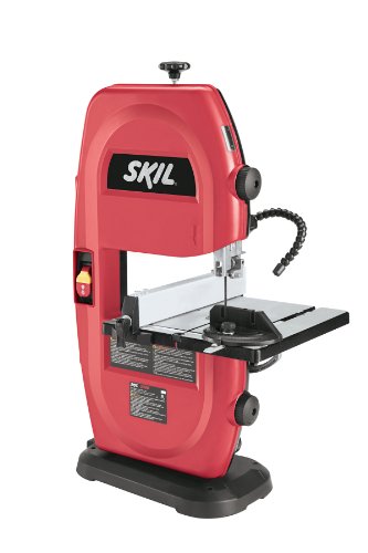 SKIL 3386-01 120-Volt 9-Inch Band Saw with Light , Red