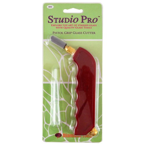 Studio Pro 653 Pistol Grip Glass Cutter with Oil Reservoir