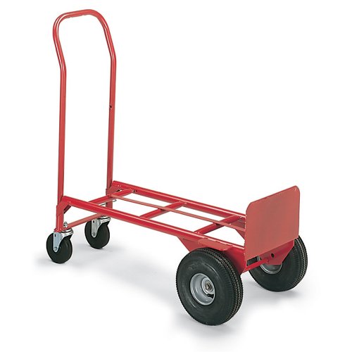 Milwaukee Hand Trucks 49180 Convertible Truck with 10-Inch Pneumatic Tires