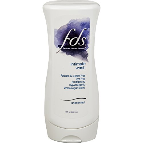 FDS Feminine Wash, Unscented, 13oz, for All-Day Freshness