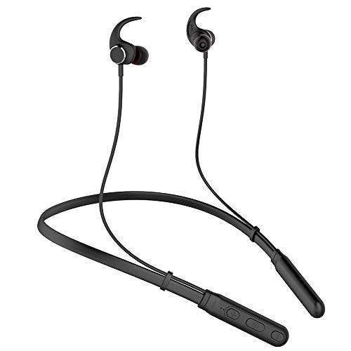 Wireless Headphone Bluetooth Earbuds CSR4.1 with Microphone Sweatproof Magnetic Neckband Headset HiFi Stereo Music Earphone 9 Hours Playtime