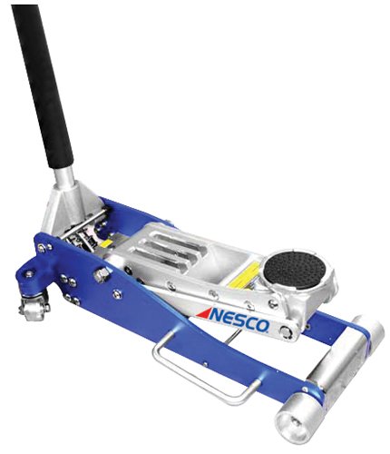 Nesco Tools 2203 Aluminum Low Profile Floor Jack - 3 Ton Capacity