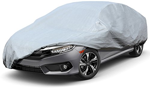 Leader Accessories Xtreme guard 5 Layers Waterproof Breathable Outdoor Indoor Car Cover(cars up to 16'8'(200'))