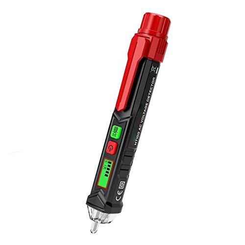 Non Contact Voltage Tester, Protmex AC Voltage Detector, Sensitivity adjustable Electrical Tools Pen Type Circuit Testers Auto Power-off Sound And LED Alarmed AC 12-1000V Test Pencil With Flashlight