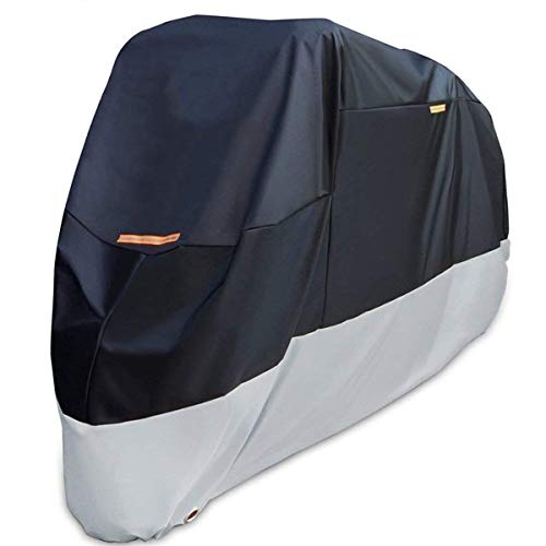 PUMPKIN 5 Layers Car Cover Waterproof All Weather, Vehicle Cover for Indoor Outdoor Sedan with Windproof Strap