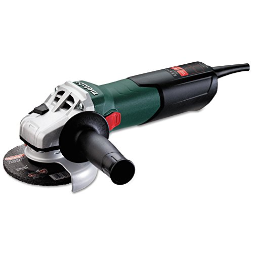 Metabo W9-115 8.5 Amp 10,500 rpm Angle Grinder with Lock-On Sliding Switch, 4-1/2'