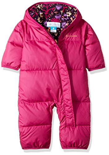 Columbia Kid's Snuggly Bunny Bunting Outerwear, Deep Blush, 0-3 months