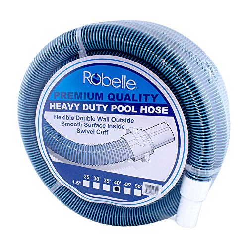 Robelle 750 Swimming Pool Vacuum Hose, 40-Feet by 1-1/2-Inch