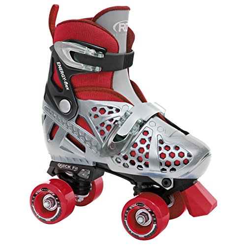 Roller Derby Boy's Trac Star Adjustable Roller Skate, Medium