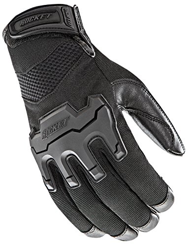Joe Rocket 1722-2004 Men's Eclipse Gloves (Black, Large)