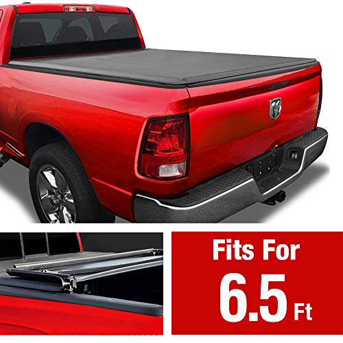 MaxMate Soft Tri-Fold Truck Bed Tonneau Cover for 2002-2018 Dodge Ram 1500; 2003-2020 Dodge Ram 2500 3500 | 2019-2021 Classic Only | Fleetside 6.4' Bed | Without RamBox