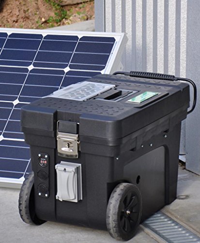 Solar Generator 2500 Watt (2) 100 Watt Solar Panels + BatteryMINDer Charger!