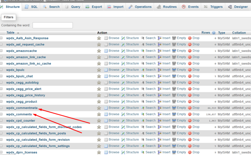 Warning: mysqli_query(): (HY000/1194):