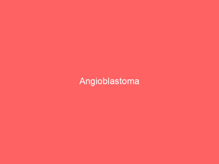 Angioblastoma