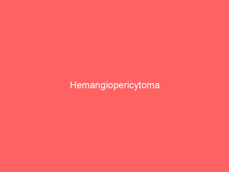 Hemangiopericytoma