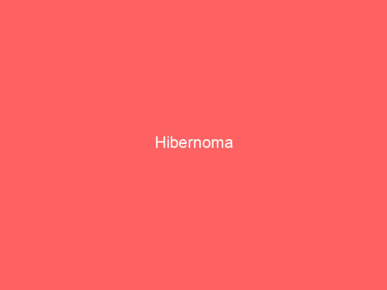 Hibernoma