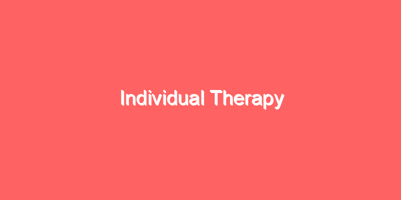 Individual Therapy