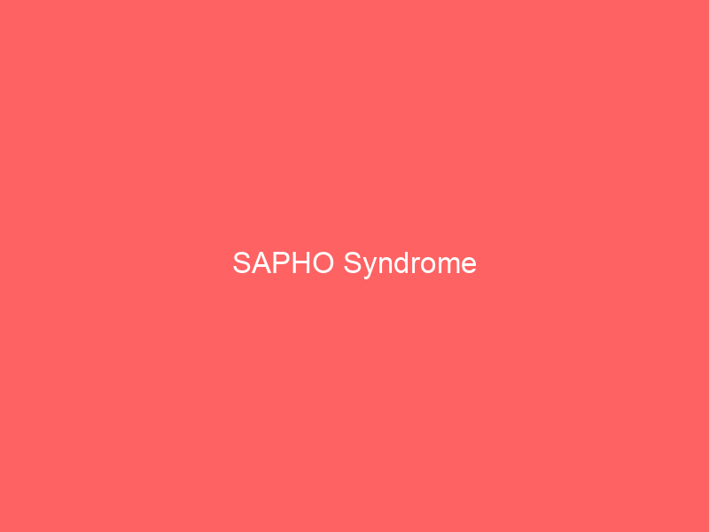 SAPHO Syndrome