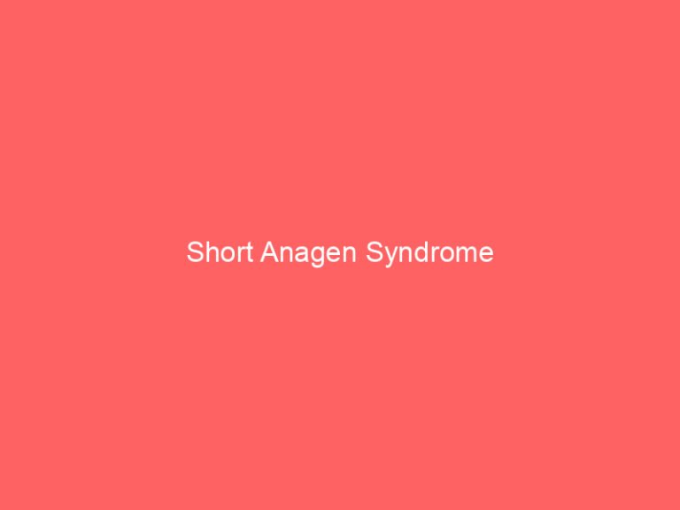 Short Anagen Syndrome