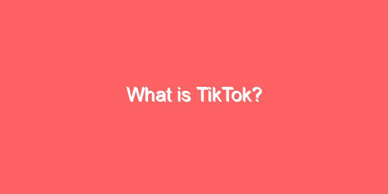 What is TikTok?