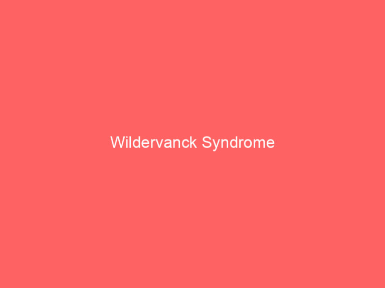 Wildervanck Syndrome