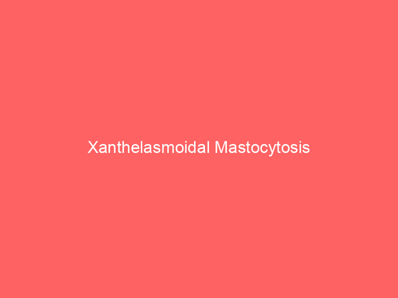 Xanthelasmoidal Mastocytosis