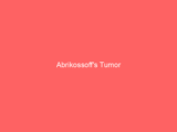 Abrikossoff’s Tumor