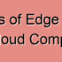 Edge Computing Vs. Cloud Computing
