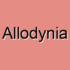 Mechanical Allodynia