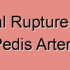Non-Aneurysmal Stenosis of the Dorsalis Pedis Artery