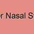 Posterior Nasal Stenosis