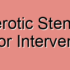 Degenerative Stenosis in the Posterior Interventricular Artery