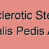 Arteriosclerotic Stenosis of Dorsalis Pedis Artery