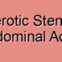 Arteriosclerotic Stenosis of the Abdominal Aorta