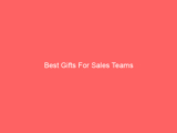 Best Gifts For Sales Teams