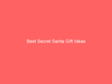 Best Secret Santa Gift Ideas