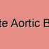 Aortic Blockage