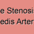 Arteriosclerotic Stenosis of Dorsalis Pedis Artery