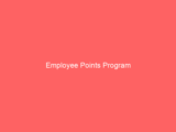 Employee Points Program