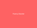 Fluency Disorder