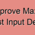 Max Potential First Input Delay (FID)