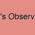 Hot vs Cold Observables