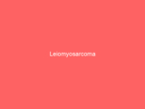 Leiomyosarcoma