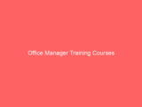 Office Manager Training Courses