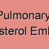 Right Pulmonary Artery Thrombotic Embolism