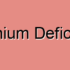 Vitamin B3 Deficiency